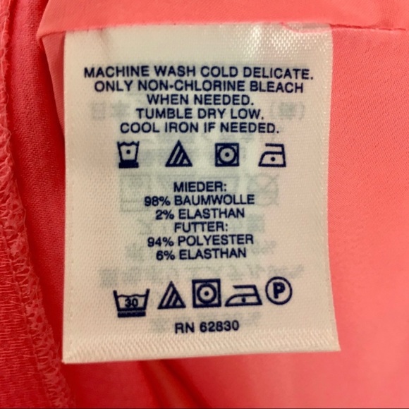 Lands' End Pink Summer Dress, Sleeveless, Lined, Pockets EUC - Picture 8 of 8